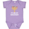 thumbnail image 3 of Inktastic 1st Hanukkah Menorah Childs Boys or Girls Baby Bodysuit, 3 of 5