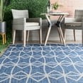 thumbnail image 6 of nuLOOM Saunders Geometric Indoor/Outdoor Area Rug, 6' 7" x 9', Saunders Blue, 6 of 6