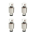 thumbnail image 2 of 4pcs Car Tire Valve Stem Light Motorcycle cap tire valve Tyre Air Valve LED Light Cap Automotive Accessory, Blue Light, 2 of 8