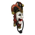 thumbnail image 2 of Ebros Harlequin Red Carnival Circus Jester Clown Door Knocker Figurine 8.75" H, 2 of 5