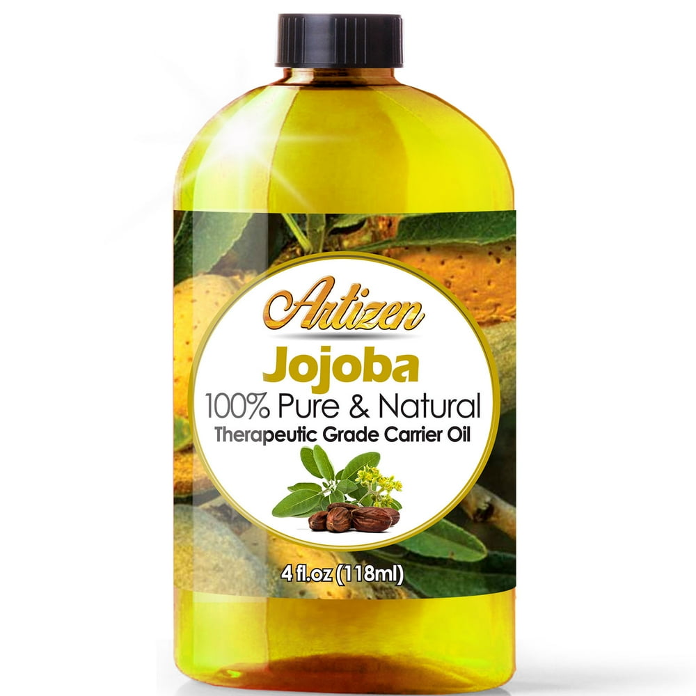 100 Pure Jojoba Oil (HUGE 4OZ BOTTLE) AllNatural Jojoba Oil Cold