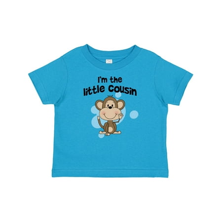

Inktastic I m the Little Cousin-monkey-blu Gift Baby Boy T-Shirt