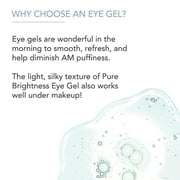 Eye Gel for Wrinkles and Dark Circles, Cream for Eye Bag Treatment, 1.7 Fl Oz by Pure Body Naturals
