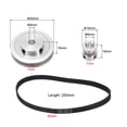 thumbnail image 2 of 2 Set GT-2 Synchronous Wheel 20&80 Teeth 5mm Bore with 2Pcs Belt 250x6mm(20-80T-5B-44), 2 of 5