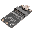 thumbnail image 2 of 2X M.2 to Type-C SSD Enclosure Adapter M2 NVME HDD Enclosure Interposer Board JMS583 Chip 10Gbps Support 2230 2242 SSD, 2 of 7