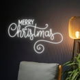 thumbnail image 3 of Handmadetneonsign Merry Christmas Neon Sign, Custom Christmas Led Signs, Personalized Christmas, 3 of 5