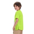 thumbnail image 5 of UACY Boys Baseball Jersey Button Down Blank Solid Color Short Sleeve Shirts Hipster Hip Hop Active Team Sports Uniforms (Green, 5-6 Years), 5 of 9