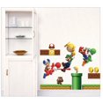 thumbnail image 3 of QUETO 2 Pack For Nintendo New Super Mario Bros Build A Scene Peel And Stick Wall Decals Room Decor Sticker Super Mario Sticker, 3 of 5
