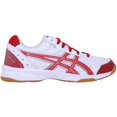 thumbnail image 1 of Asics Rivre CS White/Red TVRA03-0123 Men's Size 9 Medium, 1 of 4