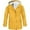 Yellow, variant on lnmuld Kids Jacket Girls All Weather Lined Raincoat Windbreaker Hooded Jacket for Outdoor Hiking Camping Winter Warm Thermal Windproof Softshell Coat Solid Color Size:11-12 Years