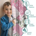thumbnail image 3 of Blackout Kids Curtains,Pioneer Flower Childrens Insulated Curtains Set Of 2,Bedroom Essentials,Toddler Room Decor 42x54in(106x137cm), 3 of 4