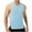 Light Blue, variant on Wancir Men's Compression Shirts Sleeveless Tank Top Dry Fit Athletic Workout Sports Running Base Layer Undershirt
