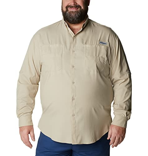 Columbia PFG Mens 5XL Long Sleeve Button Shirt  Tamiami II Casual Fishing  5X 