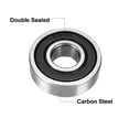 thumbnail image 2 of Unique Bargains Deep Groove Ball Bearing 6201RS Double Sealed, 12mmx32mmx10mm Carbon Steel 8Pcs, 2 of 4