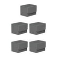 thumbnail image 1 of maskred Stylish and Secure Card Deck Storage Holder Organizer with Magnetic Closure TCG Display Gray 5Set, 1 of 6