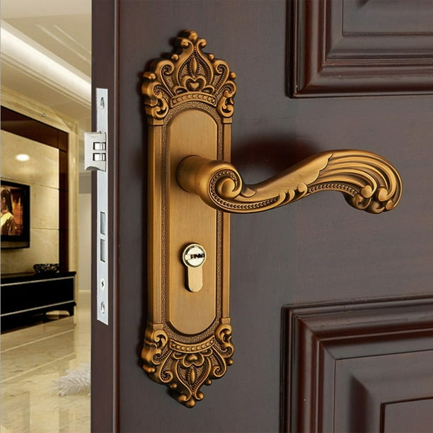 Latch door cheap handle set