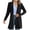 Black, variant on UYISJ Women's Lightweight Cardigan Sweater Casual Long Sleeve Knit Cardigan Open Front Outerwear Jacket with Pockets Beige XL