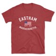 thumbnail image 1 of Eastham Massachusetts Patriot Men's Cotton T-Shirt, 1 of 1