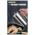 thumbnail image 4 of Stainless Steel Oil Pot Dispenser Leak-Proof Seasoning Bottle European Pot Edible Oil Pot Easily Lea, 4 of 5