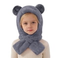thumbnail image 3 of LRen Kids Winter Hats Children's Balaclava Ski Mask Windproof Warm Adjustable with Lining Hat for Boys Girls, 3 of 7