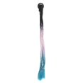 thumbnail image 2 of Helmet Ponytail Decoration Motorcycle Fashionable Gradient Helmet Dreadlocks WigBlack Pink Lake Blue, 2 of 5
