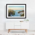 thumbnail image 2 of Morning in Panama City Beach - Panama City Beach Florida Photography Beach Coastal Ocean Seaside Landscape Scenic Waves Black Framed Wall Art Print 16 x 24 inches, 2 of 4