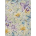 thumbnail image 2 of Addison Rugs Chantille Indoor/Outdoor Transitional Floral Aloe Machine Washable Rectangle Rug, 10' x 14', 2 of 8