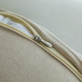thumbnail image 3 of 16" Handwoven Cotton Throw Pillow Cover with Boho Design and Fringed Lines, 3 of 7