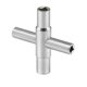 thumbnail image 2 of 4-in-1 Crossed Sillcock Wrench Durable Heavy Duty Mini Wrench for Bathroom, 2 of 4