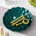 thumbnail image 4 of European Three-layer Cake Stand Wedding Party Dessert Table Candy Fruit Plate Cake Self-help Display Home Table Decoration Trays Red, 4 of 5