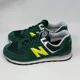 thumbnail image 4 of New Balance 574 V2 Classic Sneakers Mens 10.5 D Green Yellow Suede Running Shoes, 4 of 6
