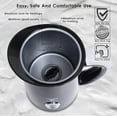 thumbnail image 2 of Moss & Stone Electric Milk Frother For Making Latte, Cappuccino, Hot Chocolate, Automatic Cold Hot Milk Frother & Warmer, Foam Maker, Auto Shut-Off, Detachable Base & Non-Stick Interior., 2 of 7
