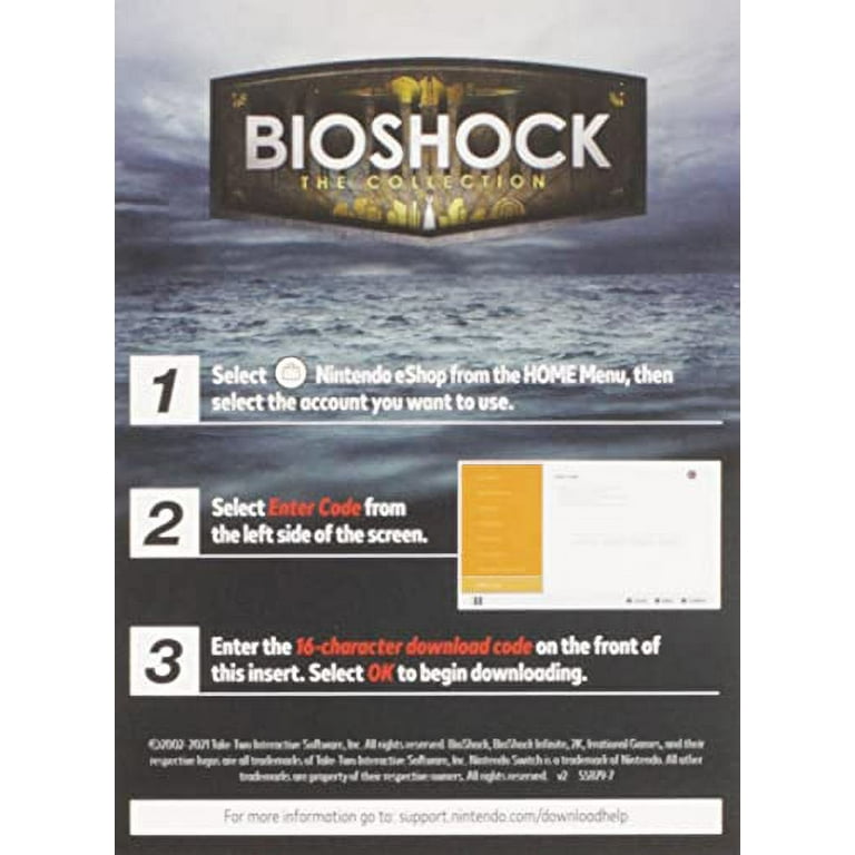 Bioshock Collection Code In Box - Nintendo Switch - Walmart.com