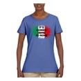 thumbnail image 2 of Wild Bobby, Italian Soccer Its Coming to Rome, Sports, Women Graphic Tee, Light Blue, Large, 2 of 4
