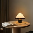 thumbnail image 2 of Brightech Blair 10" LED Midcentury Table Lamp with Marble Base, 2 of 11