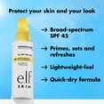 thumbnail image 3 of Spray fijador e.l.f. SKIN All Set For Sun SPF 45 118 ml, 3 of 7