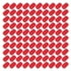 thumbnail image 3 of Tapa de extremo roja, tapa de extremo de 100 piezas Tapa de rosca de tornillo Tapa de extremo adaptada para la perfección, 3 of 12