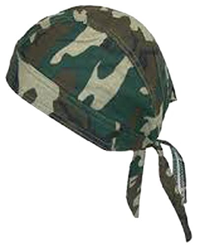 Green Digital Marpat Camo Camouflage Sweatband Headwrap Doo Rag American Made US 