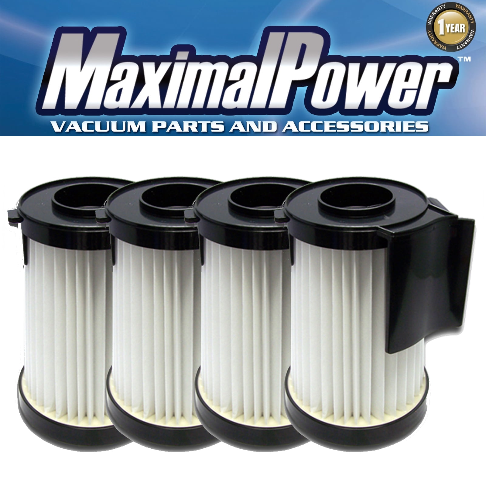 4 Vacuum Filters for Eureka DCF10, DCF14 HEPA 62731, 62396 (4 Pack