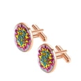 thumbnail image 2 of Easter Elegant Men's Cufflinks for Formal Attire, Crafted in Stainless Steel, for Weddings and Business Meetings, 2 of 6