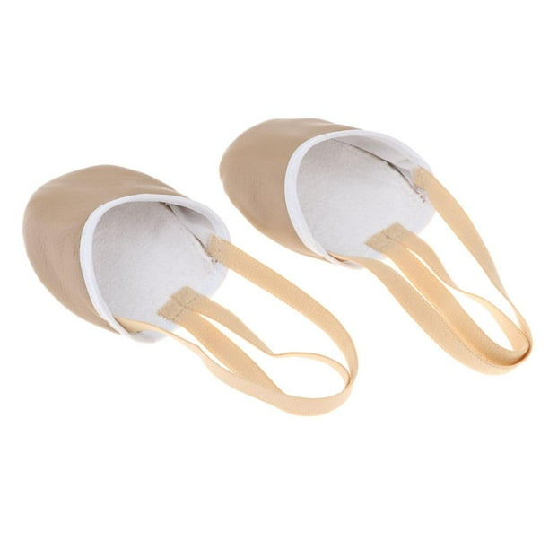 Zapatos de gimnasia rítmica para Mujeres y Niñas Sunnimix piel media suela XL