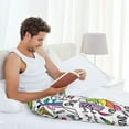 thumbnail image 5 of Honiee Fun Animal with Unicorn for men - a sleek fusion of Straight Pajama Pants, versatile Lounge Pants, and cozy Sleepwear, all rolled into one-Medium, 5 of 6