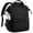 Black, variant on Laptop Backpack for Women, 15.6 inch Work Travel Backpack Purse, Puffer Quilted Laptop Backpack Casual Daypack for Nurse Teacher,Black-White-Brown