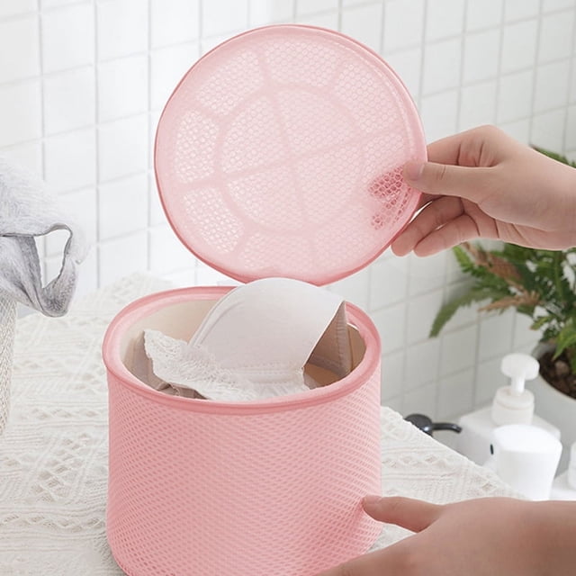 Bolsa de lavandería de malla, bolsa de lavado de ropa interior, bolsa de lavandería con soporte para sujetadores, bolsa de lavandería diseñada meticulosamente