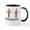 White/Black Inside, variant on CafePress - PIXEL8 | Kraftwerk Red Mug - 11 oz Ceramic Mug - Novelty Coffee Tea Cup