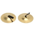 thumbnail image 3 of Belly Dancing Finger Cymbals, Finger Cymbals 2Pcs Good Polished Texture Pure Copper  For Holiday For Gift, 3 of 8