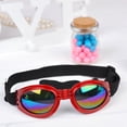 thumbnail image 4 of Pet Sunglass with Strap, Dog UV Glasses with Chin Strap Adjustable, Anti-Fog & Windproof Pet Goggles Sun Glasses Eye Glasses for Small Medium Large Dogs Puppies Cats Car Rides Eye Protection, 4 of 8