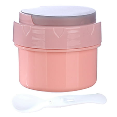 

FaLX Leakproof Oatmeal Cup - Good Insulation Effect Built-in Folding Spoon Oatmeal Breakfast Cup Household Supplies