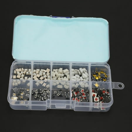 

Tactile Push Switch Kit Tactile Switch Kit Easy Operation Widely Used High Performance Stable For Audio Equipment Computer Video Recorder Camera