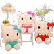 thumbnail image 3 of Venta al por mayor de juguetes de peluche rellenos de gato KT de felpa HelloKitty de dibujos animados para muñeca de máquina de garra, 3 of 4